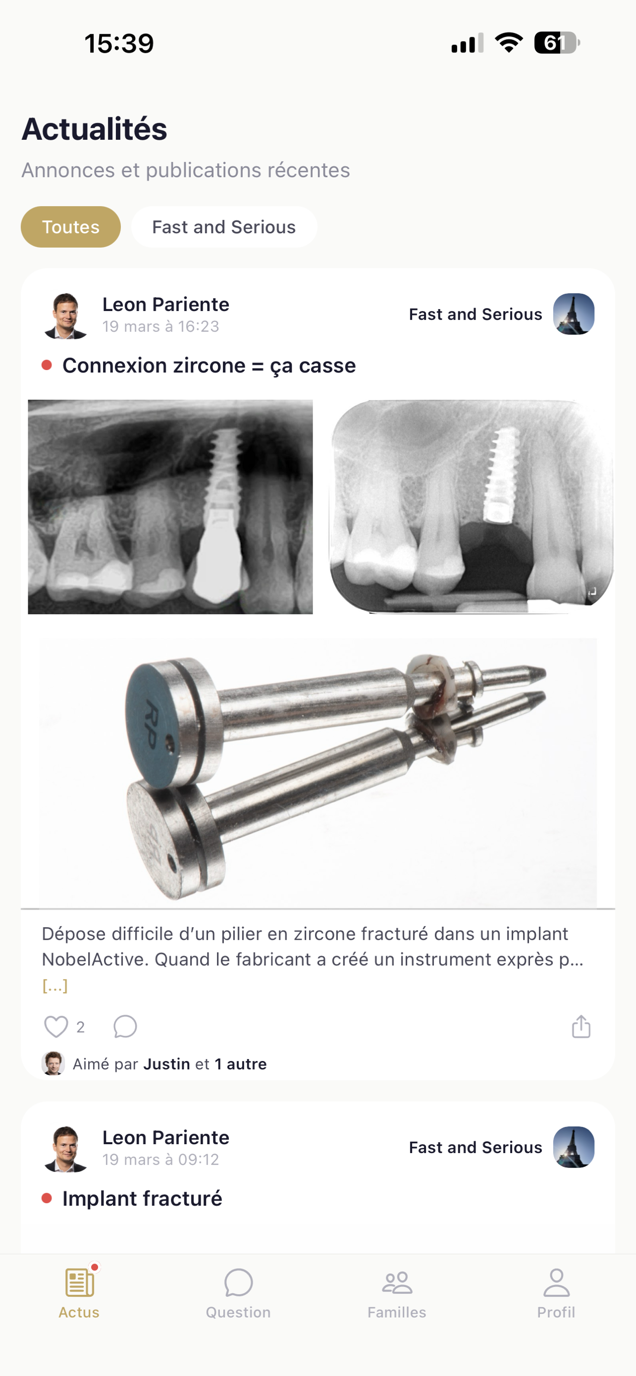 Fil d'actualités cliniques
